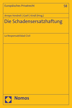 Buchcover Die Schadensersatzhaftung  | EAN 9783748934820 | ISBN 3-7489-3482-3 | ISBN 978-3-7489-3482-0