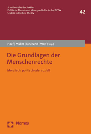 Buchcover Die Grundlagen der Menschenrechte  | EAN 9783748941552 | ISBN 3-7489-4155-2 | ISBN 978-3-7489-4155-2