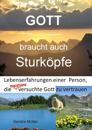 Buchcover Gott braucht auch Sturköpfe | Sandra Müller | EAN 9783749449392 | ISBN 3-7494-4939-2 | ISBN 978-3-7494-4939-2