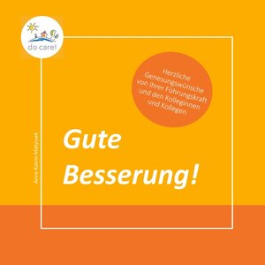 Buchcover Gute Besserung! | Anne Katrin Matyssek | EAN 9783749453825 | ISBN 3-7494-5382-9 | ISBN 978-3-7494-5382-5