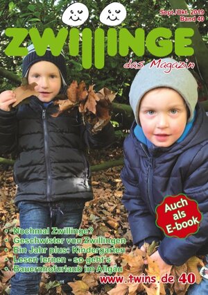 Buchcover Zwillinge - das Magazin Sept./Okt. 2019  | EAN 9783749479696 | ISBN 3-7494-7969-0 | ISBN 978-3-7494-7969-6