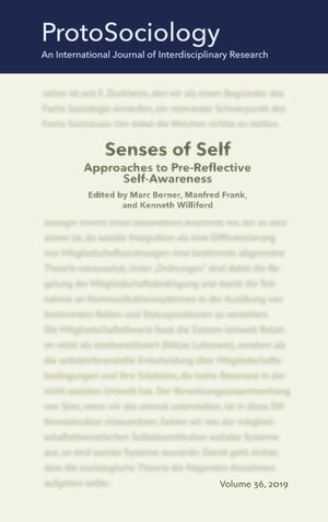 Buchcover Senses of Self: Approaches to Pre-Reflective Self-Awareness  | EAN 9783749486786 | ISBN 3-7494-8678-6 | ISBN 978-3-7494-8678-6