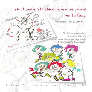 Buchcover Emotionale Strichmännchen zeichnen | Manuela Engelhardt | EAN 9783749487004 | ISBN 3-7494-8700-6 | ISBN 978-3-7494-8700-4