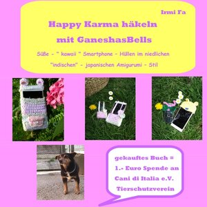 Buchcover Happy Karma häkeln mit GaneshasBells | Irmi Fa | EAN 9783750469952 | ISBN 3-7504-6995-4 | ISBN 978-3-7504-6995-2