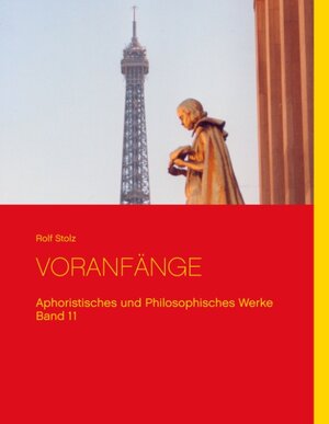 Buchcover Voranfänge | Rolf Stolz | EAN 9783750487550 | ISBN 3-7504-8755-3 | ISBN 978-3-7504-8755-0