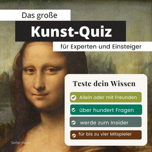 Buchcover Das große Kunst-Quiz für Experten und Einsteiger | Stefan Mayer | EAN 9783750524477 | ISBN 3-7505-2447-5 | ISBN 978-3-7505-2447-7