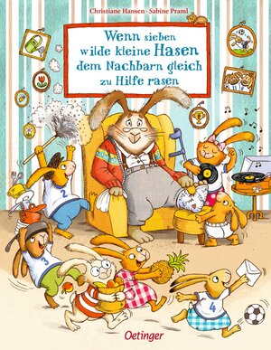 Buchcover Wenn sieben wilde kleine Hasen dem Nachbarn gleich zu Hilfe rasen | Sabine Praml | EAN 9783751201667 | ISBN 3-7512-0166-1 | ISBN 978-3-7512-0166-7
