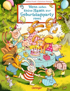 Buchcover Wenn sieben kleine Hasen zur Geburtstagsparty rasen | Sabine Praml | EAN 9783751203166 | ISBN 3-7512-0316-8 | ISBN 978-3-7512-0316-6