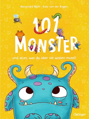 Buchcover 101 Monster und alles, was du über sie wissen musst! | Ruby van der Bogen | EAN 9783751204569 | ISBN 3-7512-0456-3 | ISBN 978-3-7512-0456-9