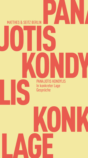 Buchcover In konkreter Lage | Panajotis Kondylis | EAN 9783751830058 | ISBN 3-7518-3005-7 | ISBN 978-3-7518-3005-8