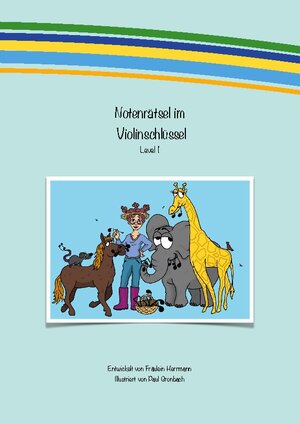 Buchcover Notenrätsel im Violinschlüssel | Fräulein Herrmann | EAN 9783751905916 | ISBN 3-7519-0591-X | ISBN 978-3-7519-0591-6