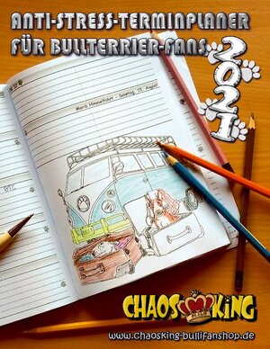 Buchcover Anti-Stress-Terminplaner für Bullterrier-Fans 2021 | Monika Stahlheber-Meister | EAN 9783751998376 | ISBN 3-7519-9837-3 | ISBN 978-3-7519-9837-6