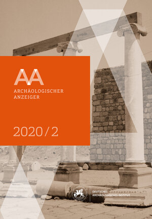 Buchcover Archäologischer Anzeiger  | EAN 9783752005790 | ISBN 3-7520-0579-3 | ISBN 978-3-7520-0579-0