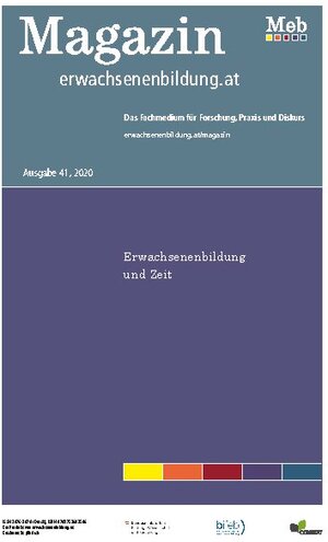 Buchcover Erwachsenenbildung und Zeit  | EAN 9783752602586 | ISBN 3-7526-0258-9 | ISBN 978-3-7526-0258-6