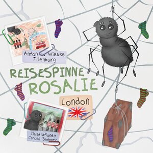 Buchcover Reisespinne Rosalie | Wiebke Tillenburg | EAN 9783752605006 | ISBN 3-7526-0500-6 | ISBN 978-3-7526-0500-6