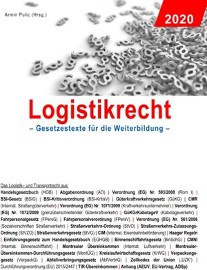 Buchcover Logistikrecht 2020  | EAN 9783752816761 | ISBN 3-7528-1676-7 | ISBN 978-3-7528-1676-1