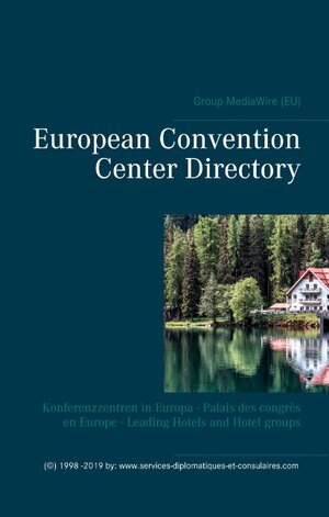 Buchcover European Convention Center Directory | Heinz Duthel | EAN 9783752854749 | ISBN 3-7528-5474-X | ISBN 978-3-7528-5474-9