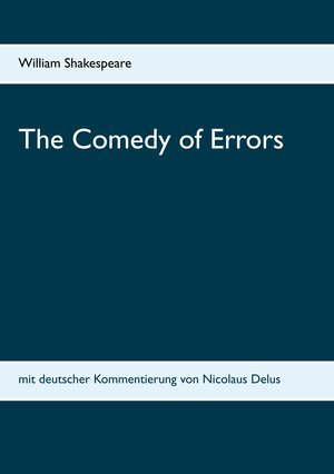 Buchcover The Comedy of Errors | William Shakespeare | EAN 9783752894189 | ISBN 3-7528-9418-0 | ISBN 978-3-7528-9418-9