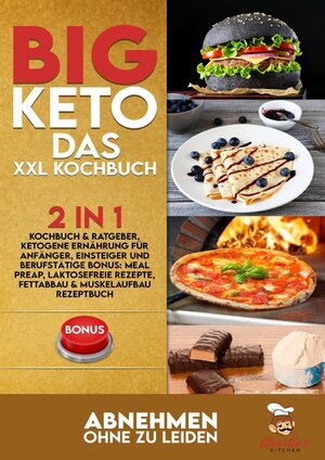 Buchcover BIG KETO – Das XXL Kochbuch | Charlie's Kitchen | EAN 9783752977288 | ISBN 3-7529-7728-0 | ISBN 978-3-7529-7728-8