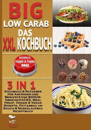 Buchcover Big Low Carb – das XXL Kochbuch | Charlie's Kitchen | EAN 9783752977868 | ISBN 3-7529-7786-8 | ISBN 978-3-7529-7786-8