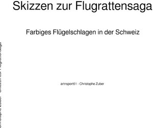 Buchcover Offshore14 / Skizzen zur Flugrattensage | Christophe Zuber | EAN 9783753109565 | ISBN 3-7531-0956-8 | ISBN 978-3-7531-0956-5