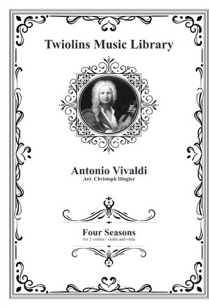 Buchcover The Four Seasons/ Die vier Jahreszeiten - Duo Violine/Viola | Christoph Dingler | EAN 9783753113494 | ISBN 3-7531-1349-2 | ISBN 978-3-7531-1349-4