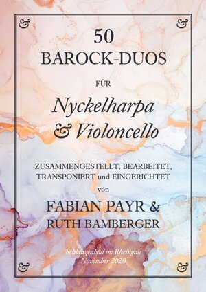 Buchcover 50 Barock-Duos für Nyckelharpa und Violoncello | Ruth Bamberger | EAN 9783753132938 | ISBN 3-7531-3293-4 | ISBN 978-3-7531-3293-8