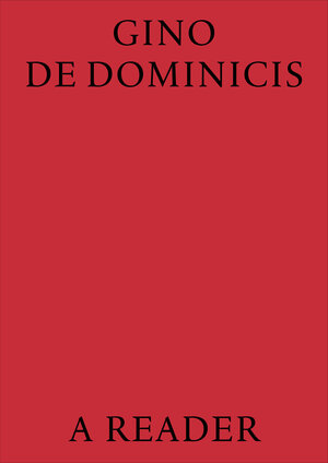 Buchcover Gino De Dominicis. | Gabriele Guercio | EAN 9783753305837 | ISBN 3-7533-0583-9 | ISBN 978-3-7533-0583-7