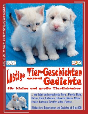 Buchcover Lustige Tier-Geschichten und Gedichte für kleine und große Tierliebhaber | Renate Sültz | EAN 9783753454399 | ISBN 3-7534-5439-7 | ISBN 978-3-7534-5439-9