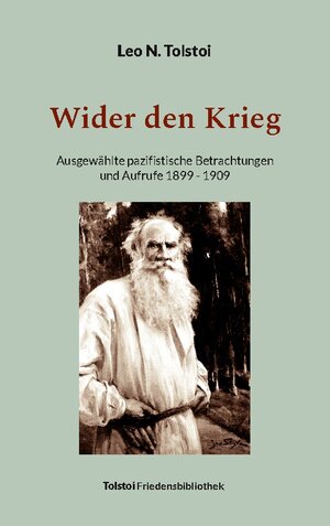 Buchcover Wider den Krieg | Leo N. Tolstoi | EAN 9783753479620 | ISBN 3-7534-7962-4 | ISBN 978-3-7534-7962-0