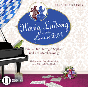 Buchcover König Ludwig und der gläserne Dolch | Kirsten Kaiser | EAN 9783754001011 | ISBN 3-7540-0101-9 | ISBN 978-3-7540-0101-1