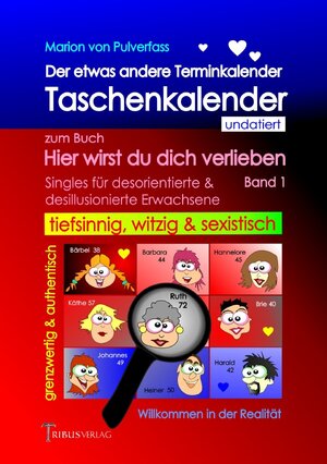 Buchcover Der etwas andere Terminkalender | Marion von Pulverfass | EAN 9783754104408 | ISBN 3-7541-0440-3 | ISBN 978-3-7541-0440-8