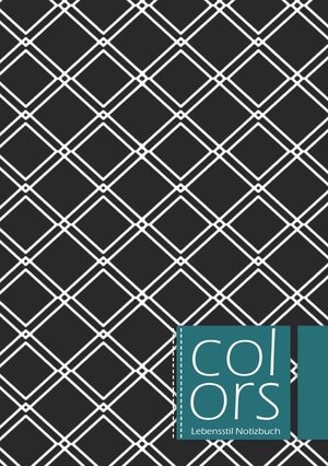 Buchcover Farben Lifestyle-Notizbuch / Farben Lifestyle-Notizbuch, handgezeichnet, einzigartiges Muster-Cover-Design, mit gepunkteten Linien, 180 Seiten, Größe A5, Buch 4. | Bespoke Books | EAN 9783754119341 | ISBN 3-7541-1934-6 | ISBN 978-3-7541-1934-1