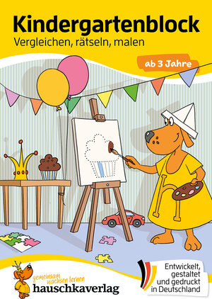 Buchcover Kindergartenblock ab 3 Jahre - Vergleichen, rätseln und malen | Ulrike Maier | EAN 9783754216101 | ISBN 3-7542-1610-4 | ISBN 978-3-7542-1610-1