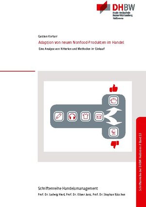 Buchcover Adaption von neuen Nonfood-Produkten im Handel | Carsten Kortum | EAN 9783754321690 | ISBN 3-7543-2169-2 | ISBN 978-3-7543-2169-0