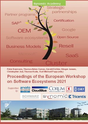 Buchcover Proceedings of the European Workshop on Software Ecosystems 2021 | Christopher Jud | EAN 9783754331835 | ISBN 3-7543-3183-3 | ISBN 978-3-7543-3183-5