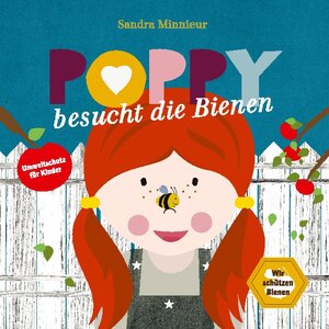 Buchcover Poppy besucht die Bienen | Sandra Minnieur | EAN 9783754346129 | ISBN 3-7543-4612-1 | ISBN 978-3-7543-4612-9
