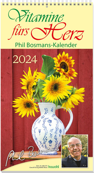 Buchcover Vitamine fürs Herz 2024 | Phil Bosmans | EAN 9783754857045 | ISBN 3-7548-5704-5 | ISBN 978-3-7548-5704-5