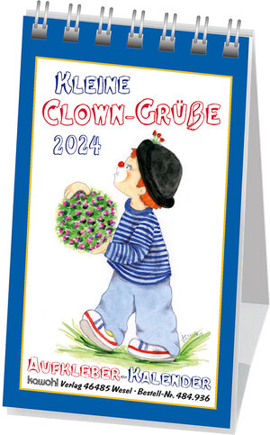 Buchcover Kleine Clown-Grüße 2024  | EAN 9783754893647 | ISBN 3-7548-9364-5 | ISBN 978-3-7548-9364-7