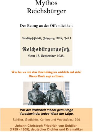 Buchcover Mythos Reichsbürger | Peter Frühwald | EAN 9783754911242 | ISBN 3-7549-1124-4 | ISBN 978-3-7549-1124-2