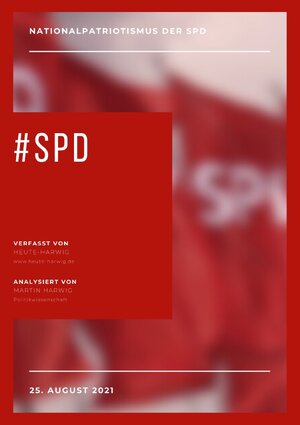 Buchcover Ist die SPD nationalpatriotisch? | Martin Harwig | EAN 9783754946800 | ISBN 3-7549-4680-3 | ISBN 978-3-7549-4680-0