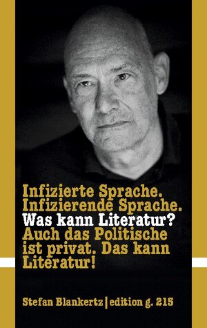 Buchcover Was kann Literatur? | Stefan Blankertz | EAN 9783755733577 | ISBN 3-7557-3357-9 | ISBN 978-3-7557-3357-7
