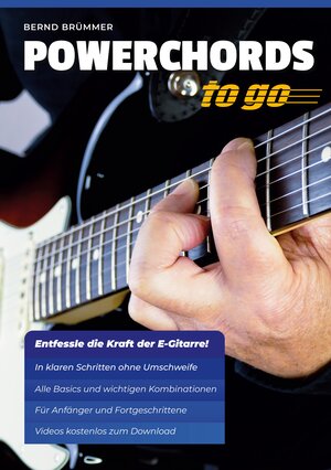 Buchcover Powerchords to go | Bernd Brümmer | EAN 9783755754282 | ISBN 3-7557-5428-2 | ISBN 978-3-7557-5428-2