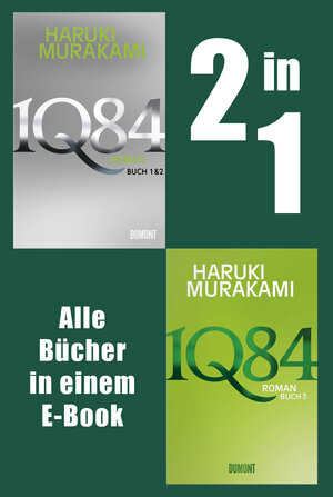 Buchcover 1Q84. Alle Bücher in einem E-Book | Haruki Murakami | EAN 9783755810346 | ISBN 3-7558-1034-4 | ISBN 978-3-7558-1034-6