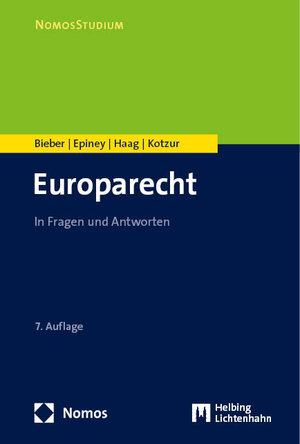 Buchcover Europarecht | Roland Bieber | EAN 9783756000883 | ISBN 3-7560-0088-5 | ISBN 978-3-7560-0088-3