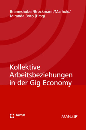 Buchcover Kollektive Arbeitsbeziehungen in der Gig Economy  | EAN 9783756002443 | ISBN 3-7560-0244-6 | ISBN 978-3-7560-0244-3