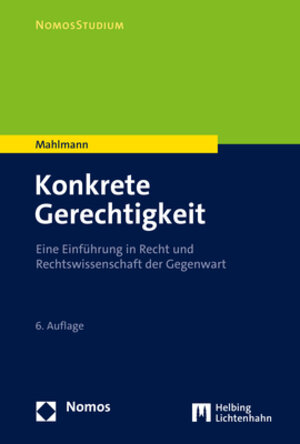 Buchcover Konkrete Gerechtigkeit | Matthias Mahlmann | EAN 9783756002719 | ISBN 3-7560-0271-3 | ISBN 978-3-7560-0271-9