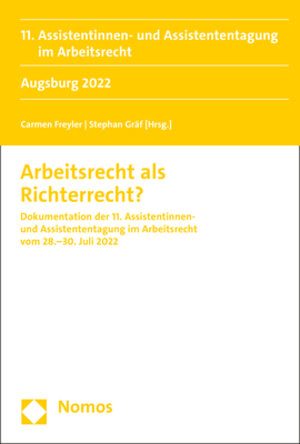 Buchcover Arbeitsrecht als Richterrecht?  | EAN 9783756004669 | ISBN 3-7560-0466-X | ISBN 978-3-7560-0466-9