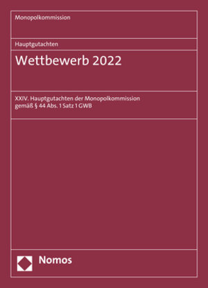 Buchcover Hauptgutachten. Wettbewerb 2022  | EAN 9783756005093 | ISBN 3-7560-0509-7 | ISBN 978-3-7560-0509-3