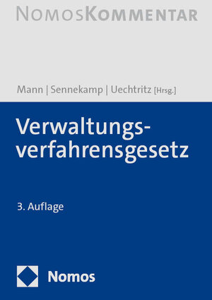 Buchcover Verwaltungsverfahrensgesetz  | EAN 9783756008575 | ISBN 3-7560-0857-6 | ISBN 978-3-7560-0857-5
